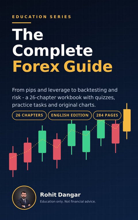 Cover of The Complete Forex Guide by Rohit Dangar